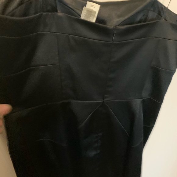 Laundry- black Satin strapless stretch NWOT’s - Picture 3 of 5